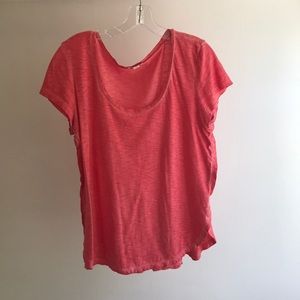 Rosy red pink top